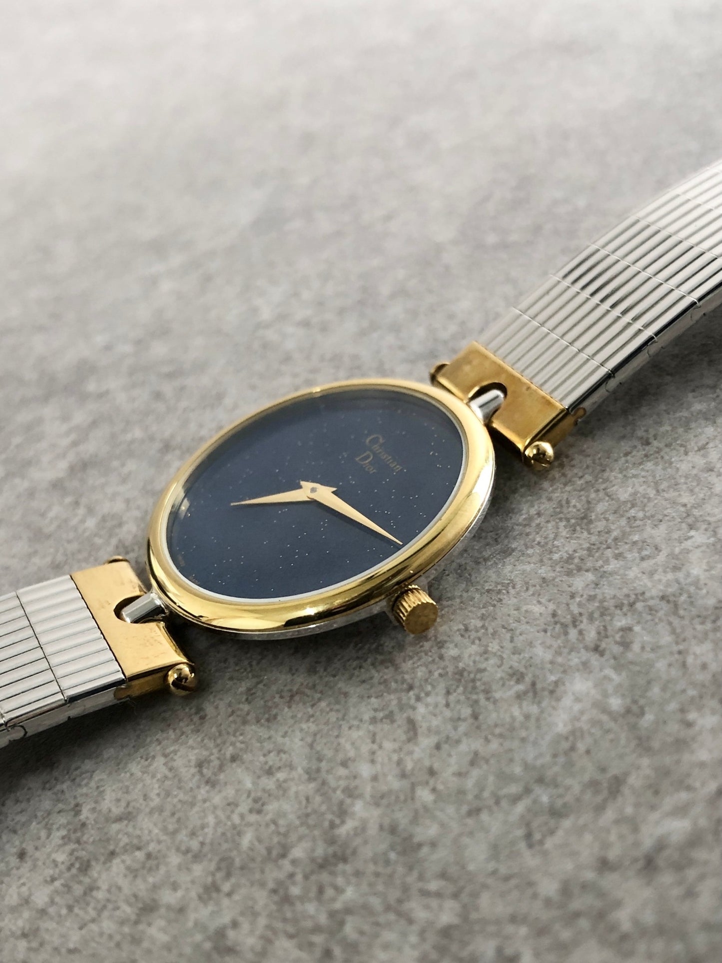 Christian Dior Watch Silver×Gold 3026 Vintage 4ckzkd