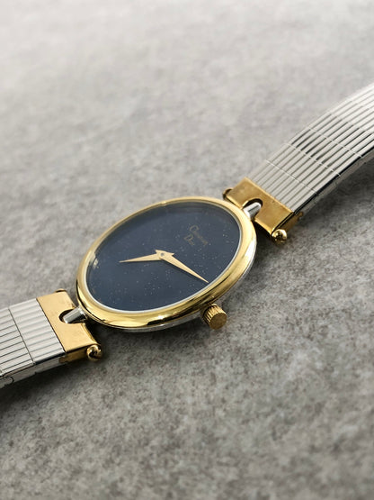 Christian Dior Watch Silver×Gold 3026 Vintage 4ckzkd