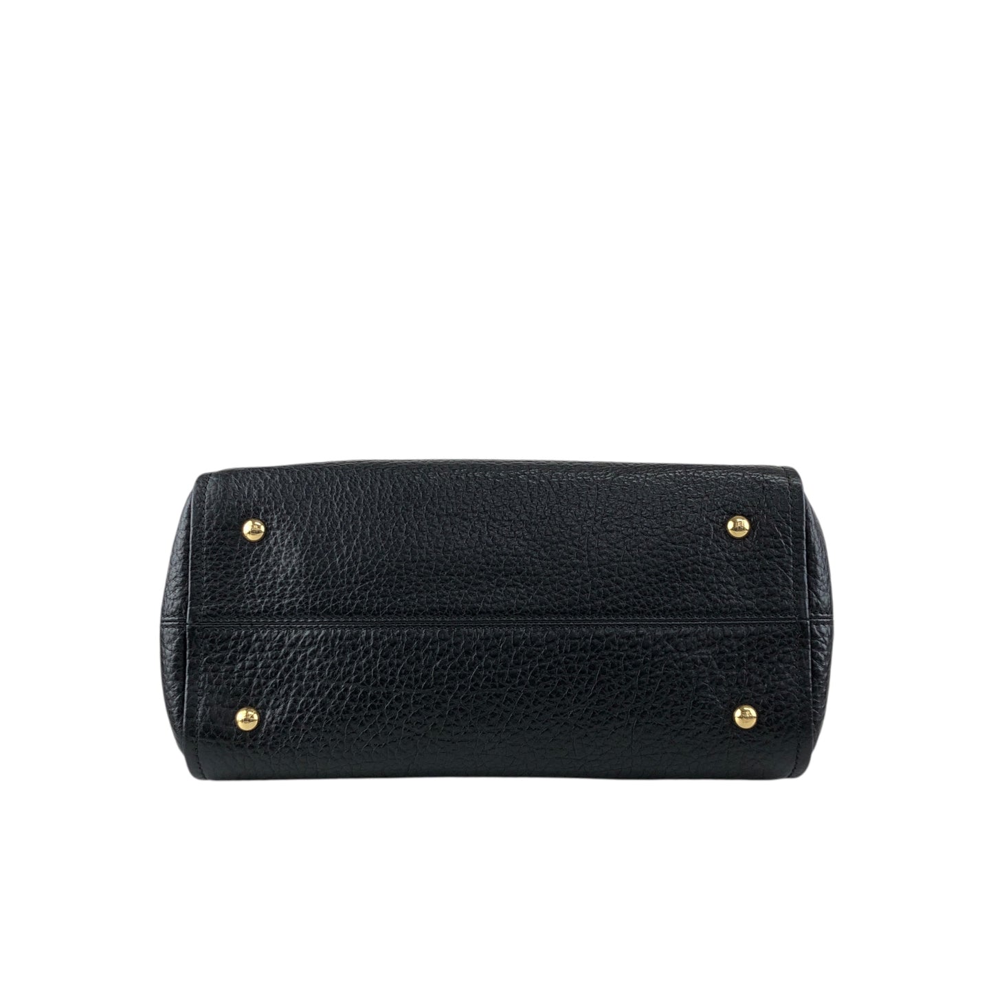 FENDI Two-way Handbag Shoulder bag Black 8BL114-HXF Vintage 66eazz