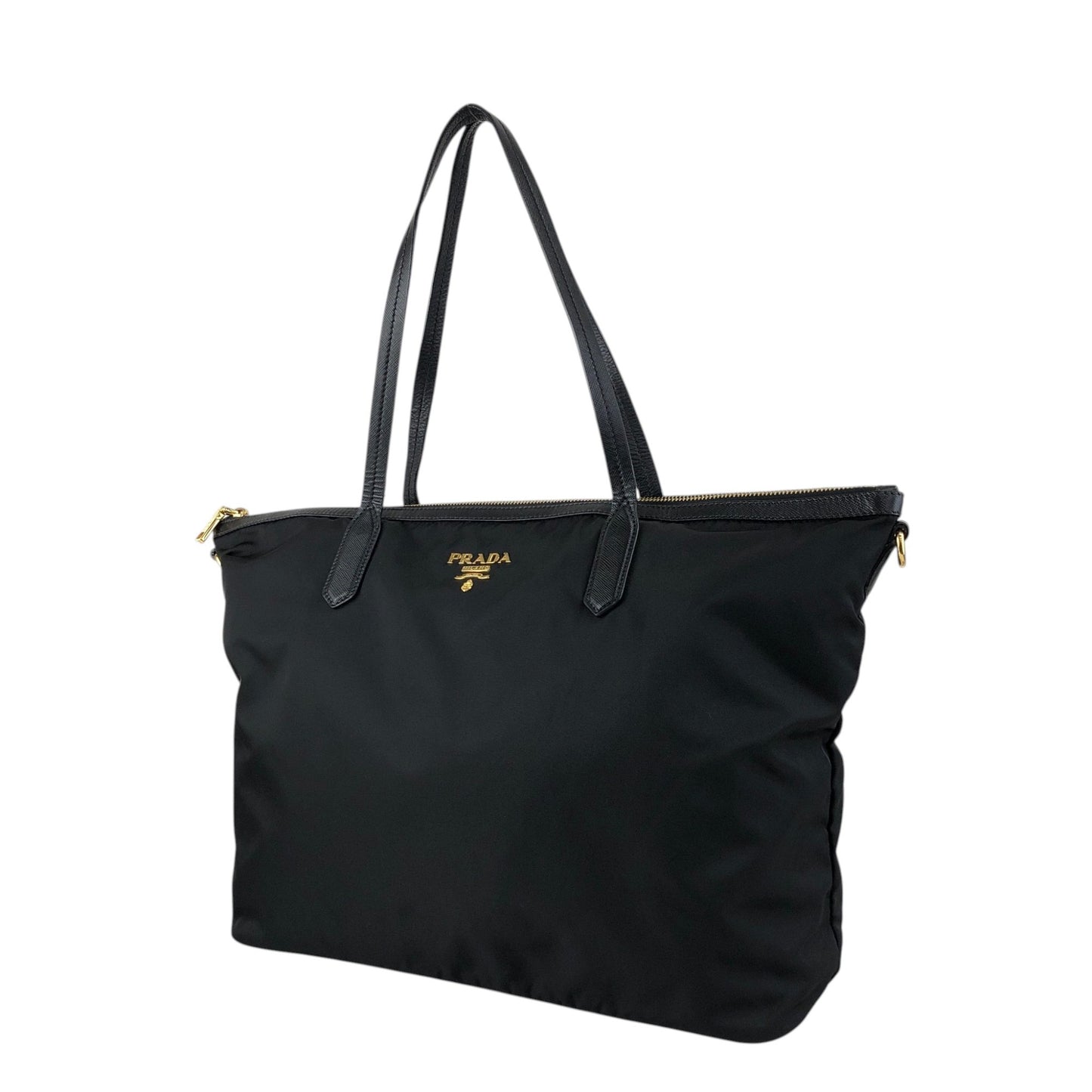 PRADA Logo Totebag Black Vintage dvcviv