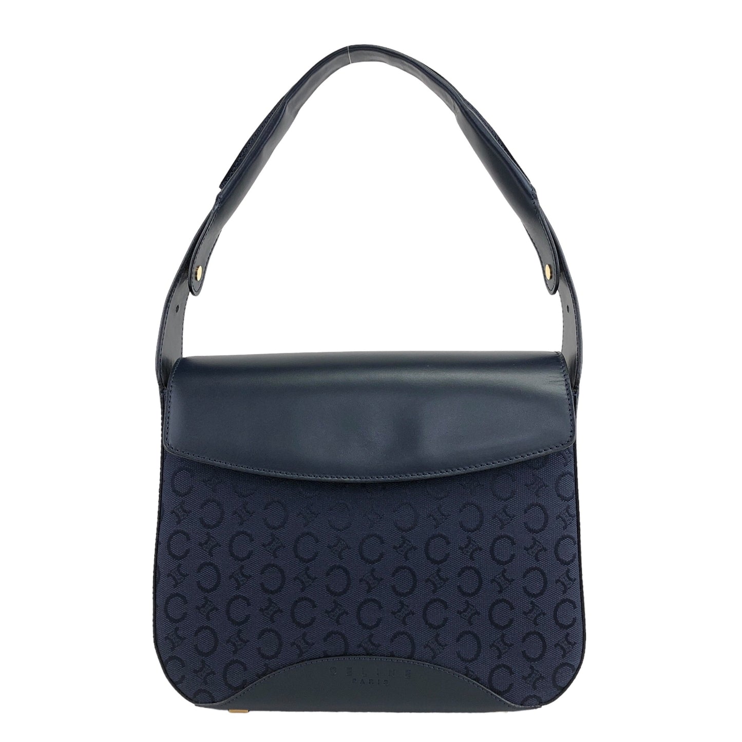 CELINE Shoulder bag Navy Vintage v2iztx