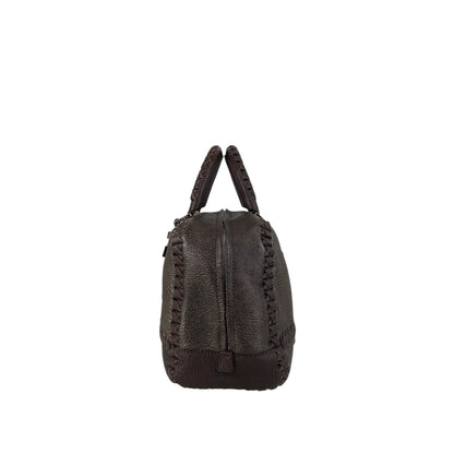 LOEWE Amazona28 Anagram Handbag Boston bag Brown Vintage hyvv3u