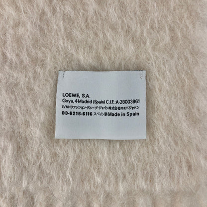 LOEWE Anagram Logo Scarf Beige A-28003861 Vintage stzsvr