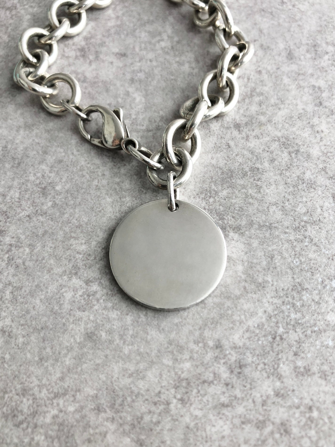 Tiffany & Co. SILVER925 Bracelet Silver Vintage r35w6a