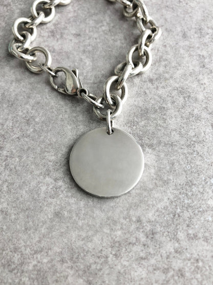 Tiffany & Co. SILVER925 Bracelet Silver Vintage r35w6a