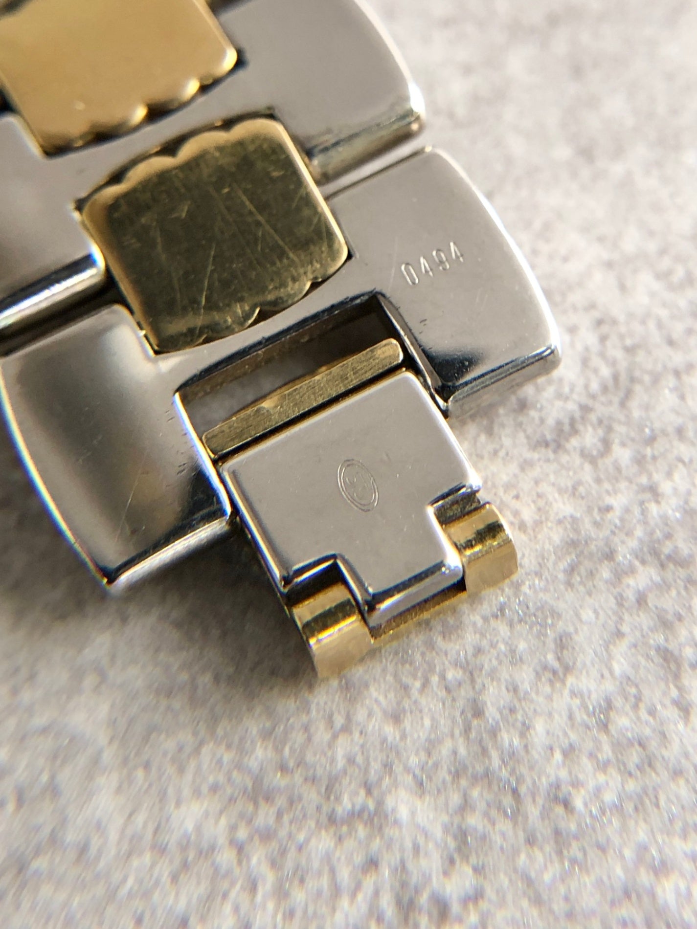 Christian Dior Octagon Watch Gold×Silver D45-204 QZ Vintage 6u2khk