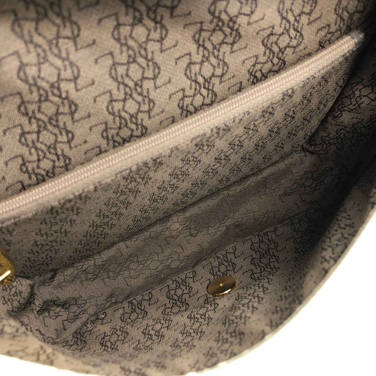 Yves Saint Laurent Shoulder bag Beige Vintage 27fnf2