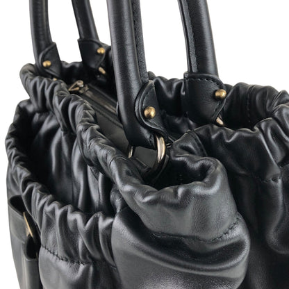Salvatore Ferragamo Vala 兩用包 手提包 肩背包 黑色 復古 ax3kha