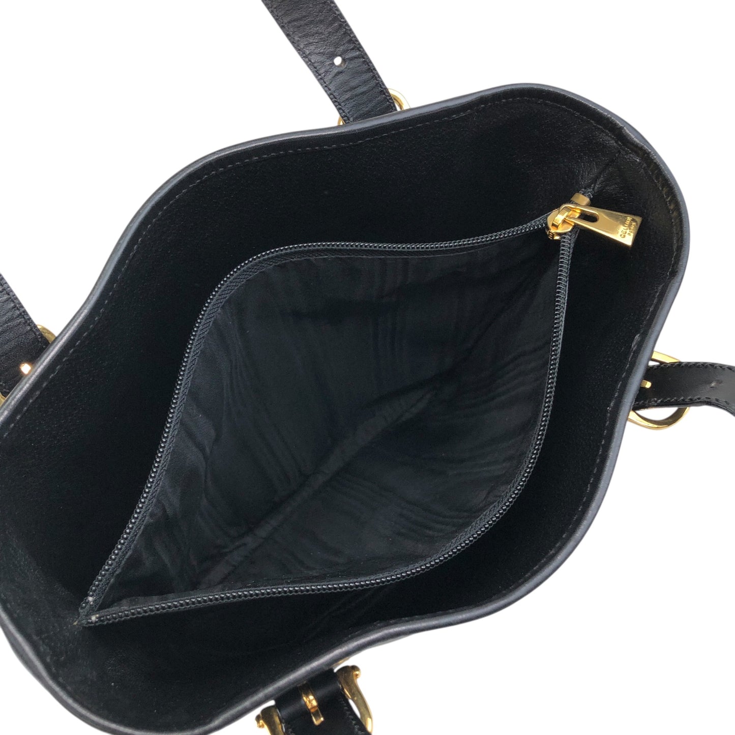 CELINE Macadam Blason Totebag Black Vintage cay5vs