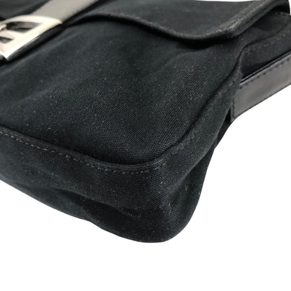 FENDI Mamma Baguette Shoulder bag Black Vintage ga3pmm