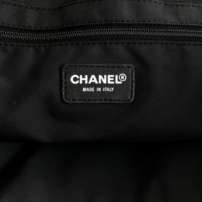 CHANEL New Travel Line Totebag Black Vintage j88xfn