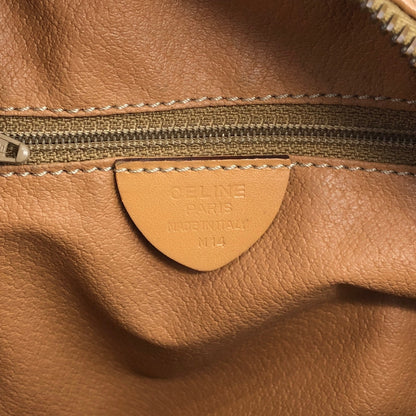 CELINE Macadam Blason Shoulder bag Brown Vintage 6ufdi7