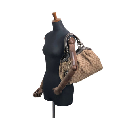GUCCI GG Canvas Totebag Brown SUKEY Vintage cyznyp