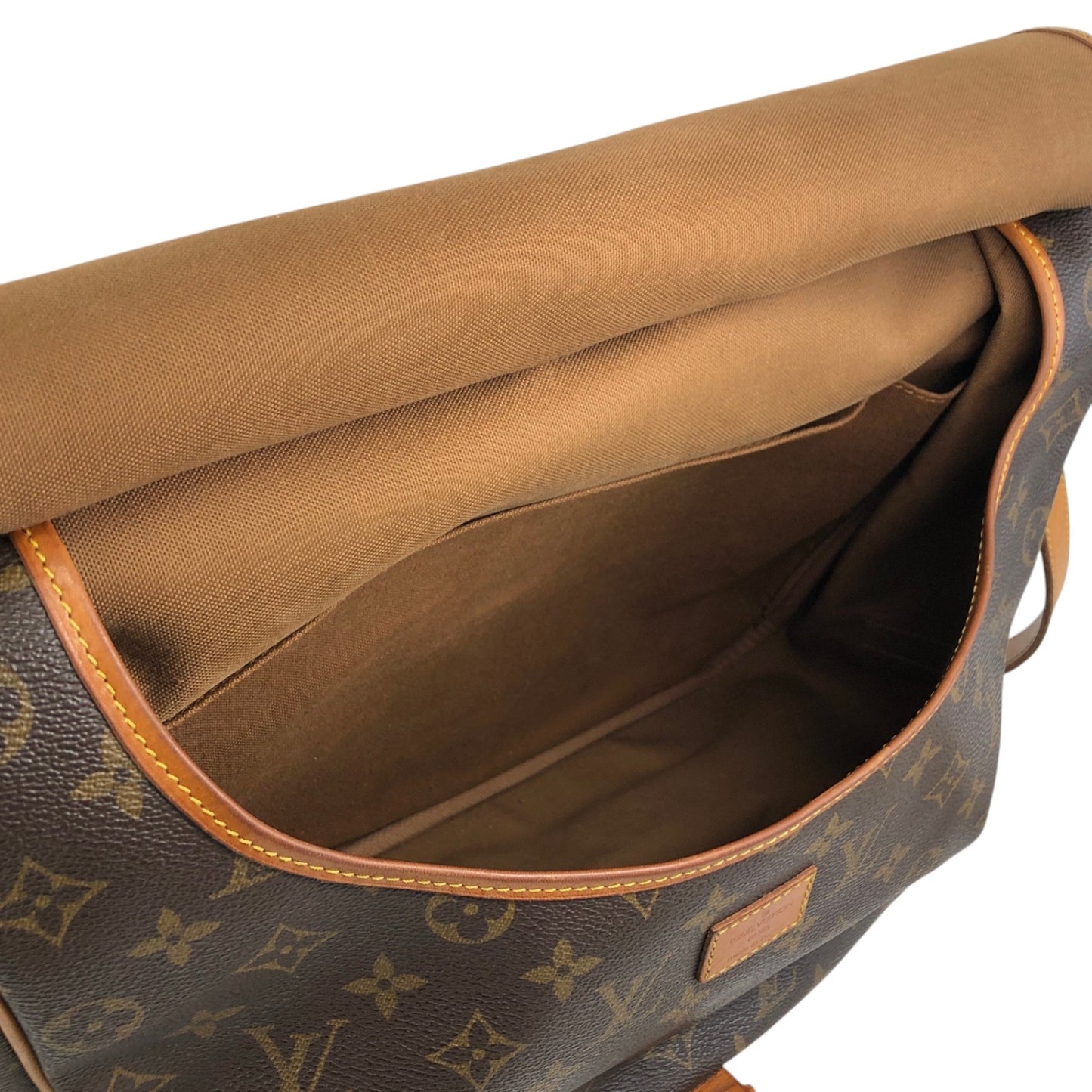 LOUIS VUITTON Monogram Shoulder bag Brown Vintage M42254 j4a4v6
