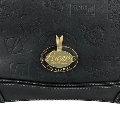 LOEWE Handbag Boston bag Black Vintage cx5sz7