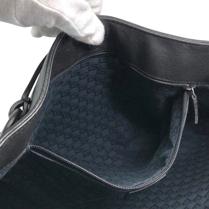 GUCCI Horse Bit Shoulder bag Hobobag Black Vintage s3x3cn