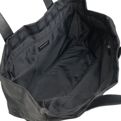 CHANEL New Travel Line Totebag Black Vintage j88xfn