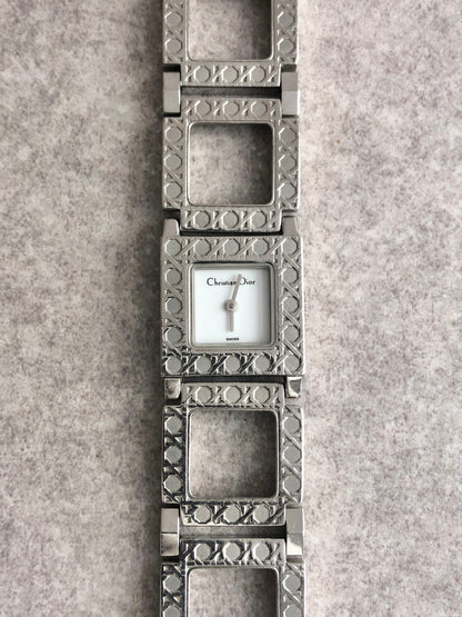 Christian Dior Quartz Watch White D60-100 Vintage 4bphzj