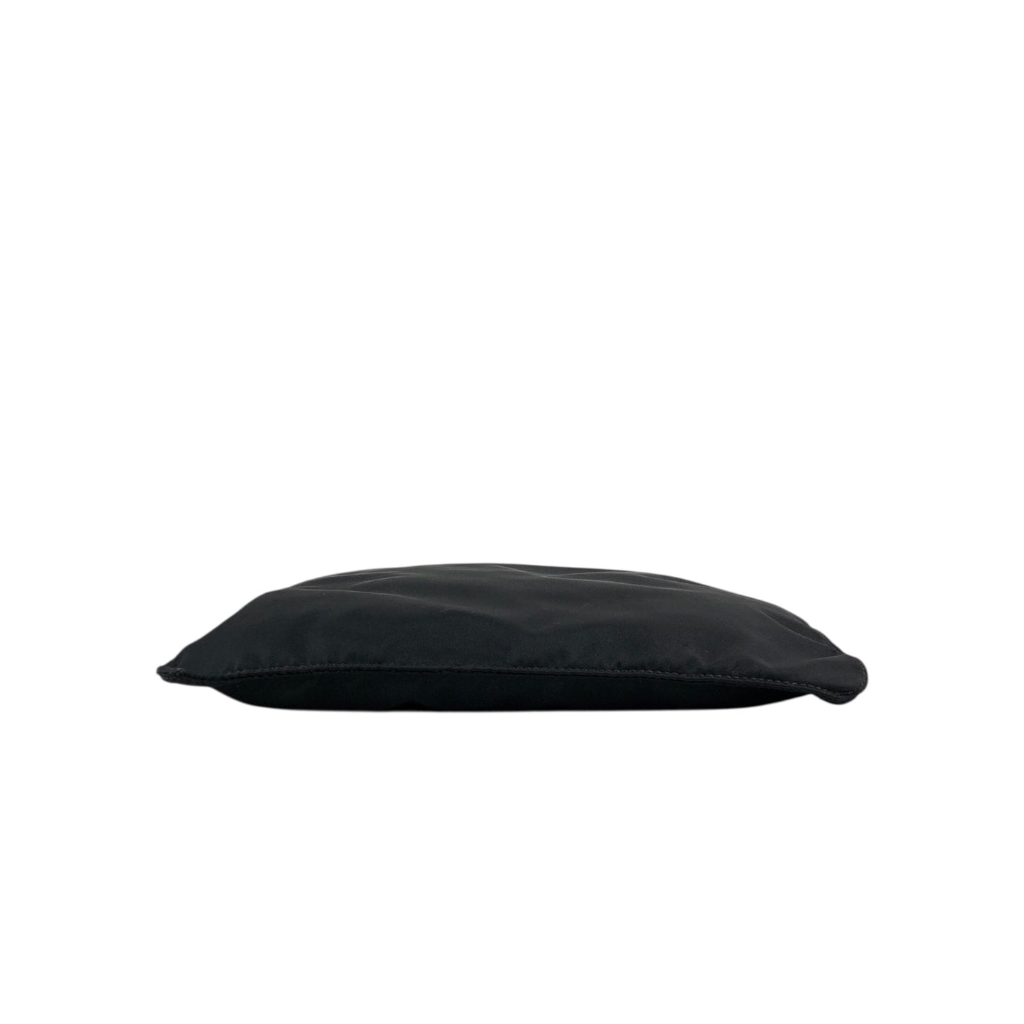 PRADA Tessuto Triangle Logo Shoulder bag Black Vintage g7nprp