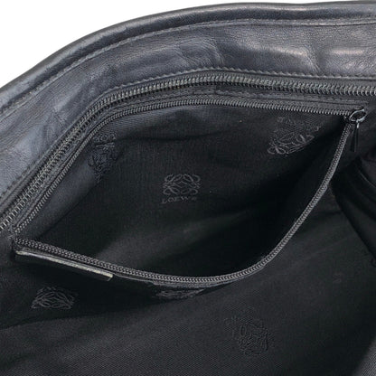 LOEWE Amazona28 Anagram Handbag Boston bag Black Vintage bda233