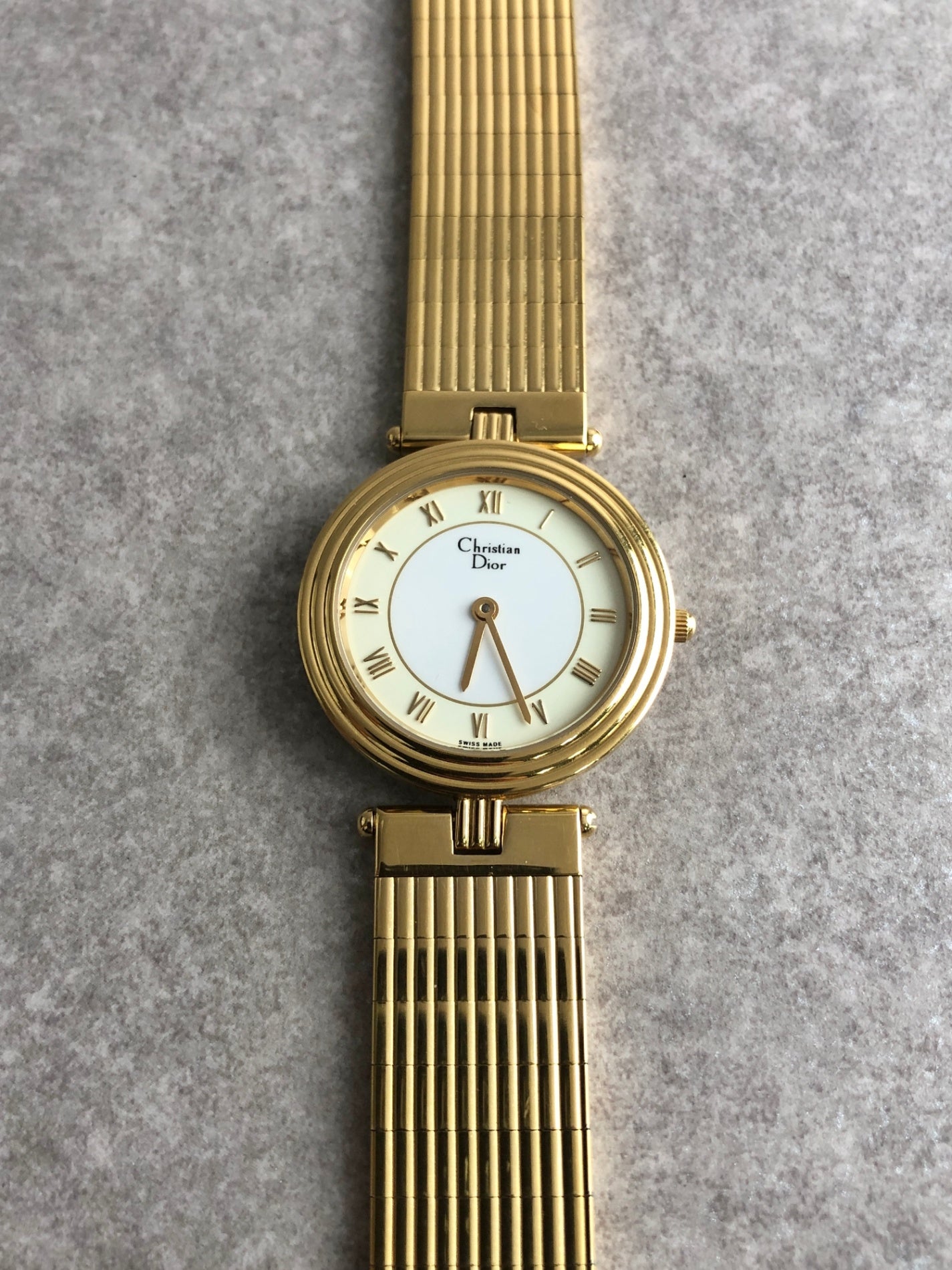 Christian Dior Watch Gold Vintage 2iw5w5