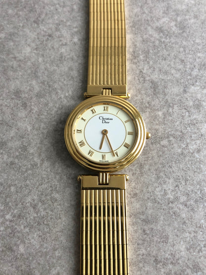 Christian Dior Watch Gold Vintage 2iw5w5