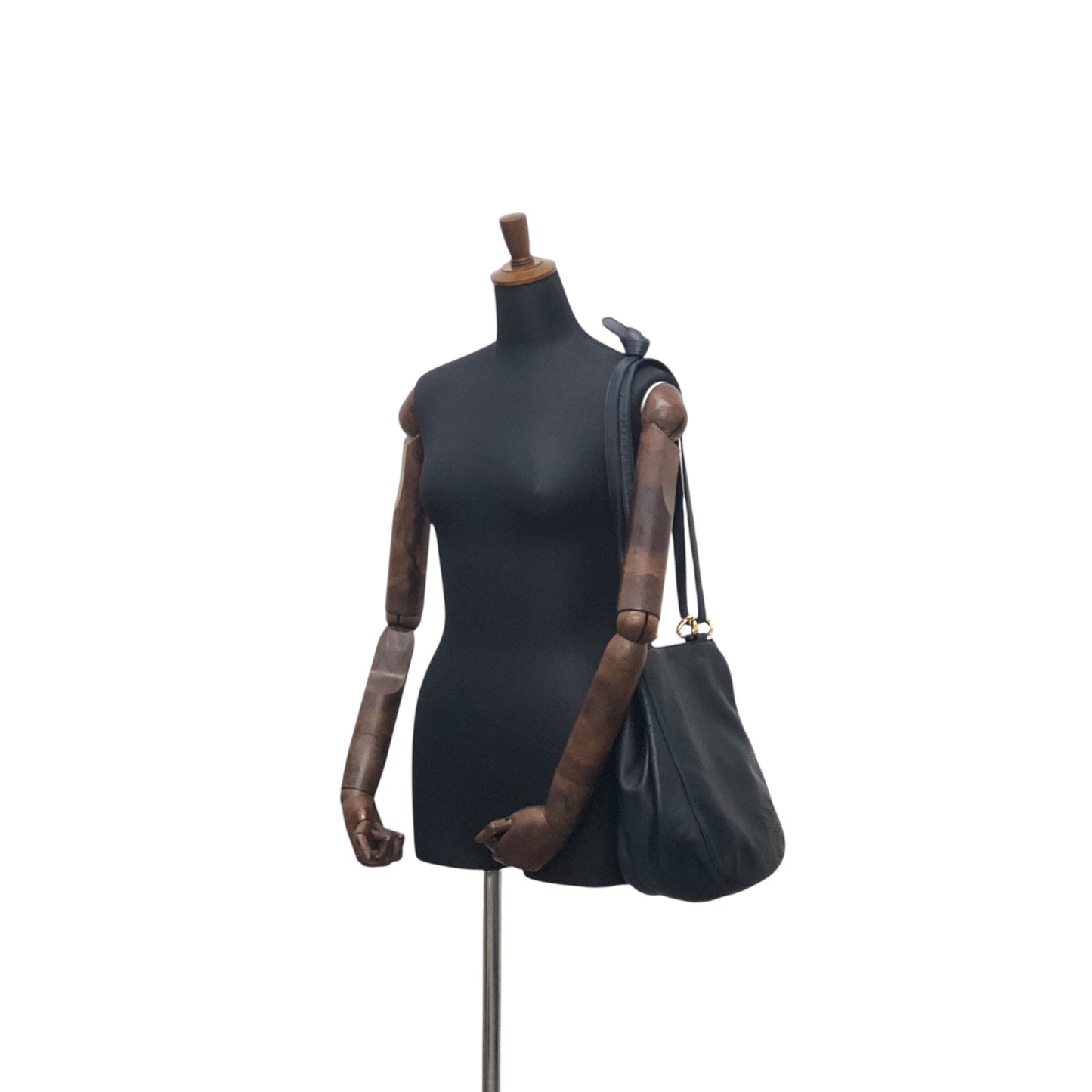 LOEWE Anagram Shoulder bag Navy Vintage ez7gu2