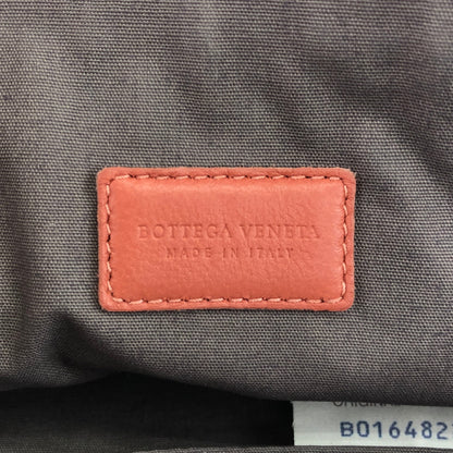 Bottega Veneta Intrecciato Pouch Red Brown Vintage fyjhr7