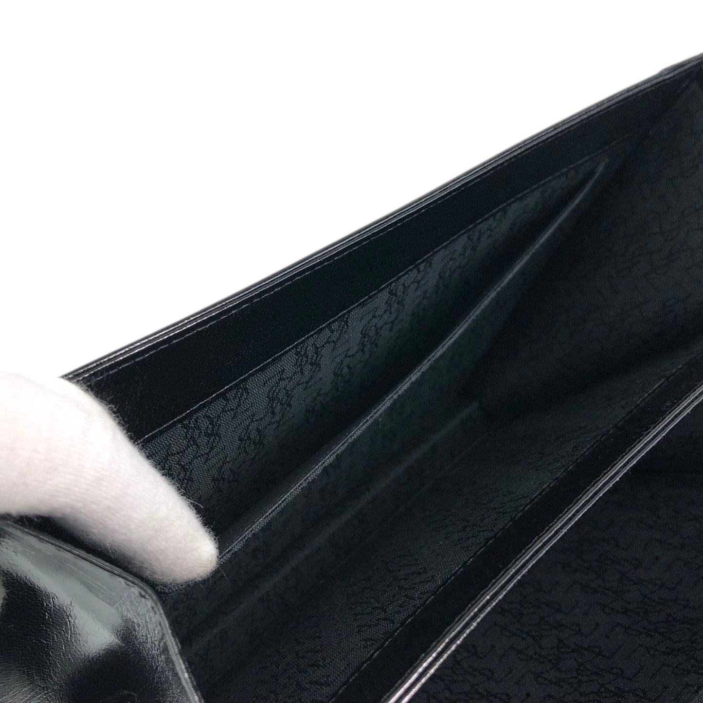 Yves Saint Laurent YSL Logo Shoulder bag Black Vintage d3ffr7