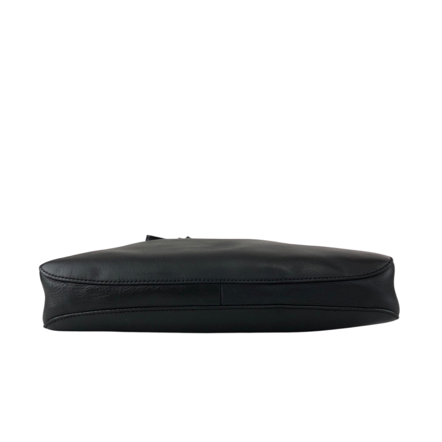 GUCCI Horse Bit Shoulder bag Hobobag Black Vintage s3x3cn