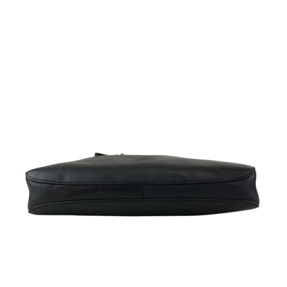 GUCCI Horse Bit Shoulder bag Hobobag Black Vintage s3x3cn