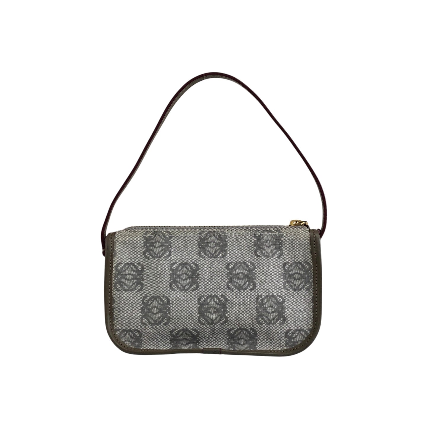 LOEWE Anagram Padlock Small Handbag Gray Vintage npexnd
