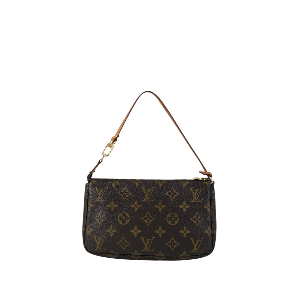 LOUIS VUITTON Monogram Shoulder bag Brown M51980 Vintage k775xf