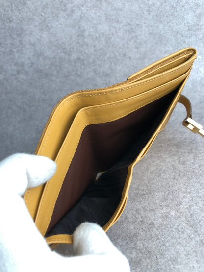 GUCCI Jackie Folded Wallet Brown Vintage izy4bh