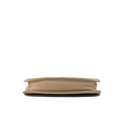 PRADA Triangle Logo Shoulder bag Beige Vintage jhervy