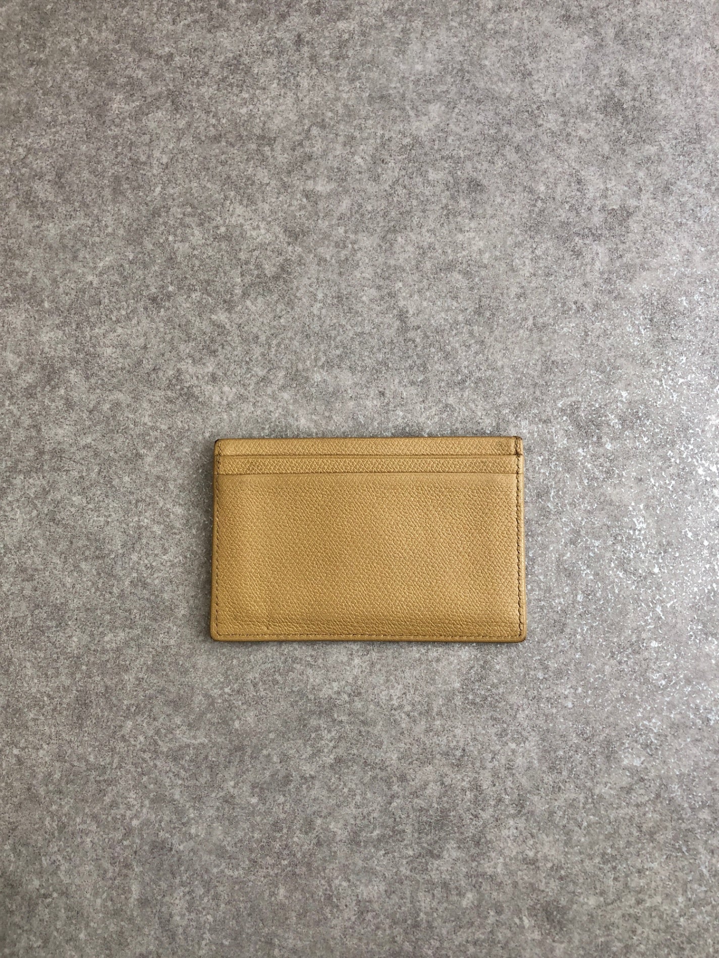 CHANEL Card holder Beige Vintage sap6sk