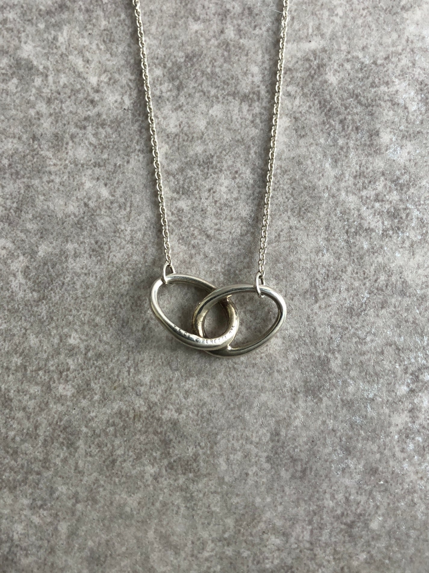 Tiffany & Co. Necklace Silver Vintage prwn6s