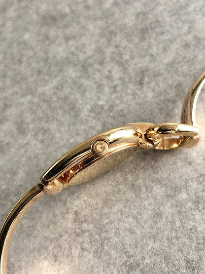 GUCCI Horse Bit Watch Gold Vintage rghnf7
