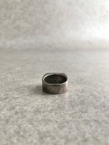 GUCCI G Motif  Ring Silver Vintage u4atsw