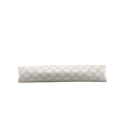 CELINE Macadam Small Handbag Pouch White Vintage e2s6ad