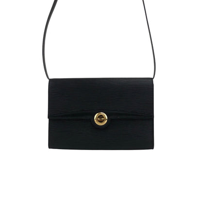 LOUIS VUITTON Epi Shoulder bag Black Vintage n8324t