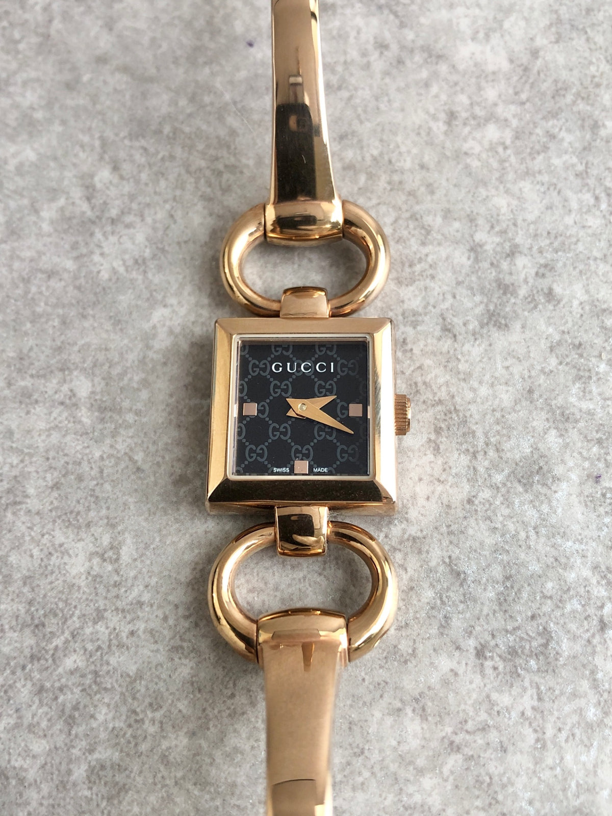 GUCCI Quartz Watch Gold Vintage　YA120521 wtdb2a