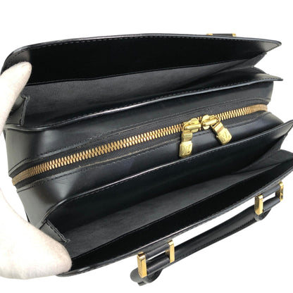 LOUIS VUITTON Epi Handbag Black Vintage dfb7ei