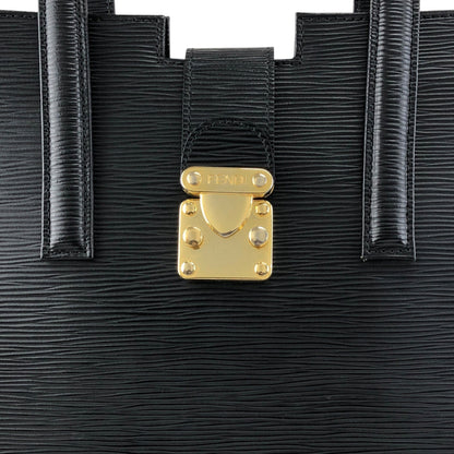 FENDI Lock Totebag Black Vintage uvsij7