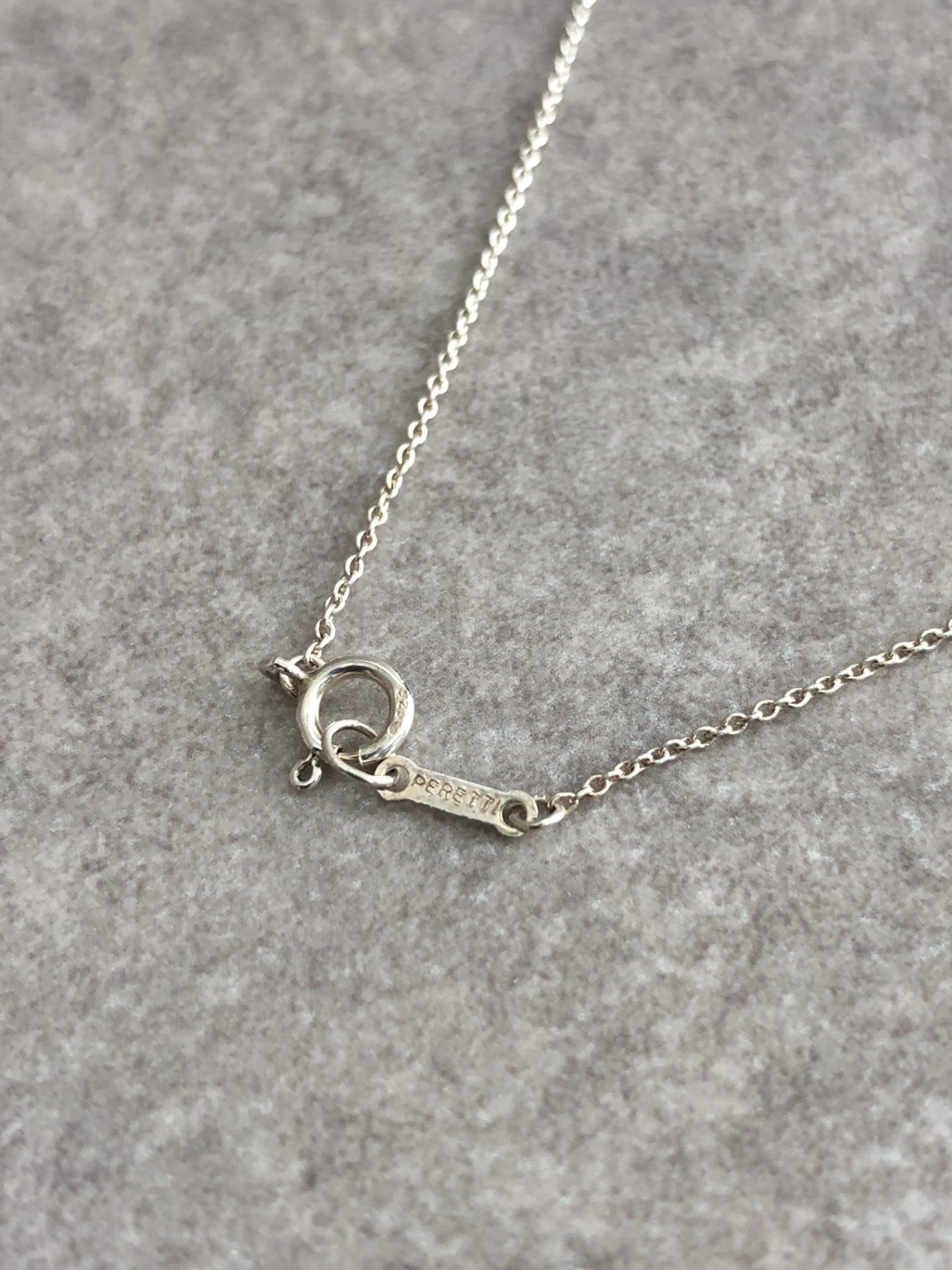 Tiffany & Co. Cross Motif Necklace Silver Vintage p2ghh7