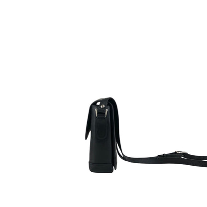 CELINE Gancini Shoulder bag Black Vintage zrwxe4