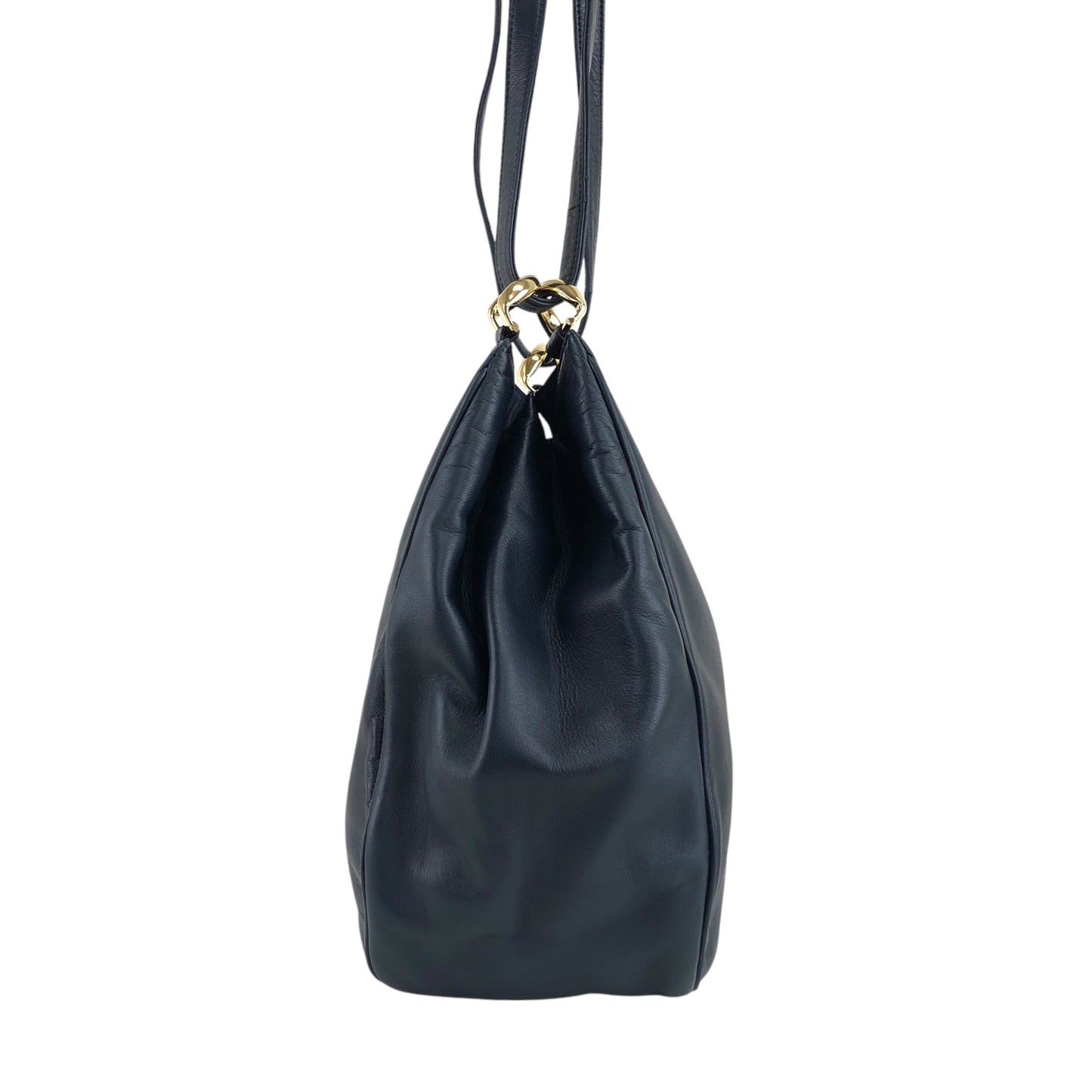 LOEWE Anagram Shoulder bag Navy Vintage ez7gu2