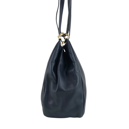 LOEWE Anagram Shoulder bag Navy Vintage ez7gu2