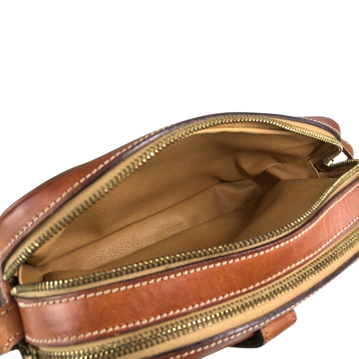CELINE Macadam Blason Shoulder bag Brown Vintage 26ppnb