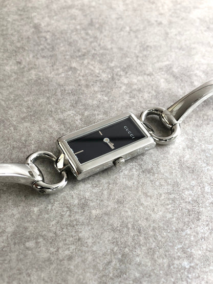 GUCCI Watch Silver Vintage wzzdan